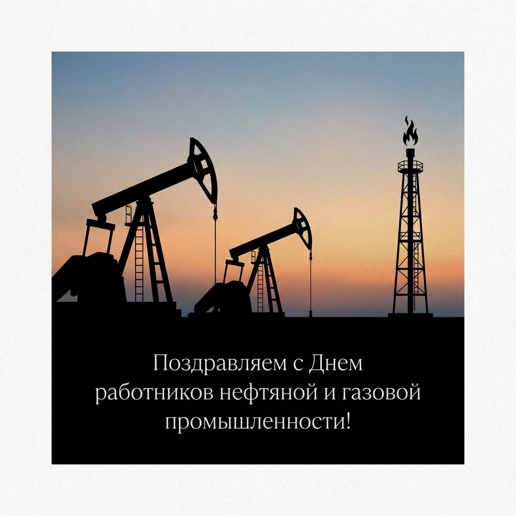 Поздравляем с Днем работников нефтяной и газовой промышленности!